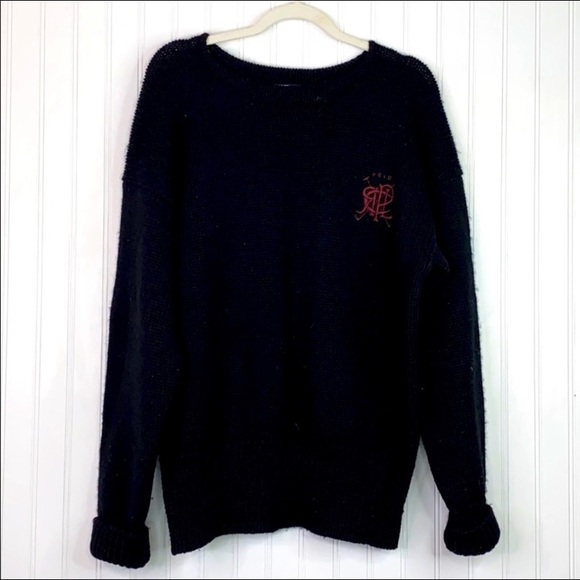 POLO RALPH LAUREN: Wool Embroidered Sweater - Picture 1 of 9